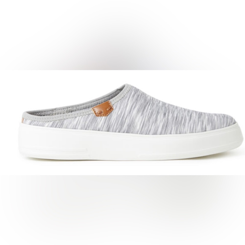 Dear foams Women's Annie Clog Sneaker Size 9 Light Heather Grey New With Tags - Picture 4 of 10